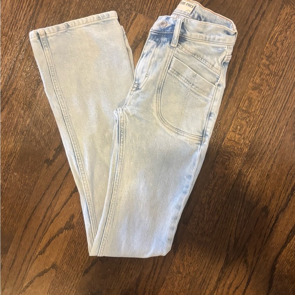 We The Free Light Blue Flare Jeans - Picture 5 of 10